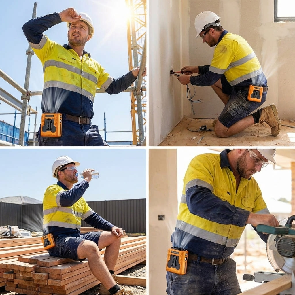 Tradie-Tough Waist Fan